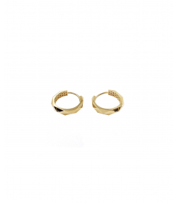 گوشواره لوکس کارینا هماتیت گلد Hematite Gold کد 132466