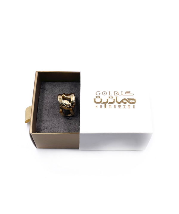انگشتر آس عسل هماتیت گلد Hematite Gold کد 132476