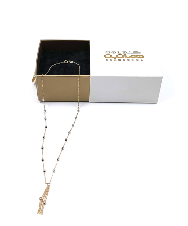 گردنبند نقره ای فرنیکا هماتیت گلد Hematite Gold کد 132497