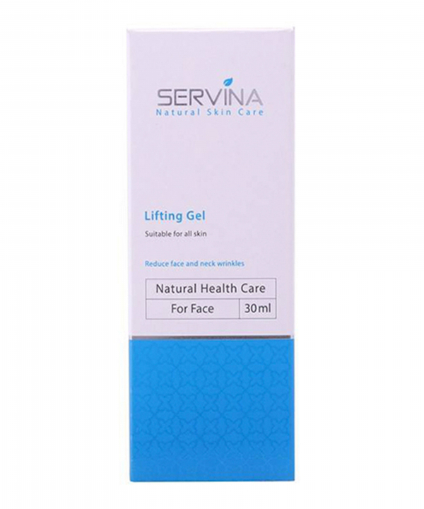 ژل محکم کننده پوست صورت سروینا Servina مدل Lifting Gel حجم 30 میلی لیتر