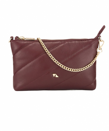 کیف دوشی زنانه چرم طبیعی چرم مشهد Mashad Leather مدل S0173