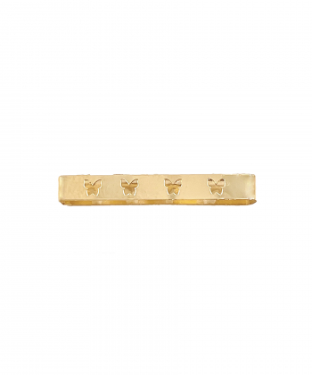 آویز ساعت پروانه هماتیت گلد Hematite Gold کد 132564