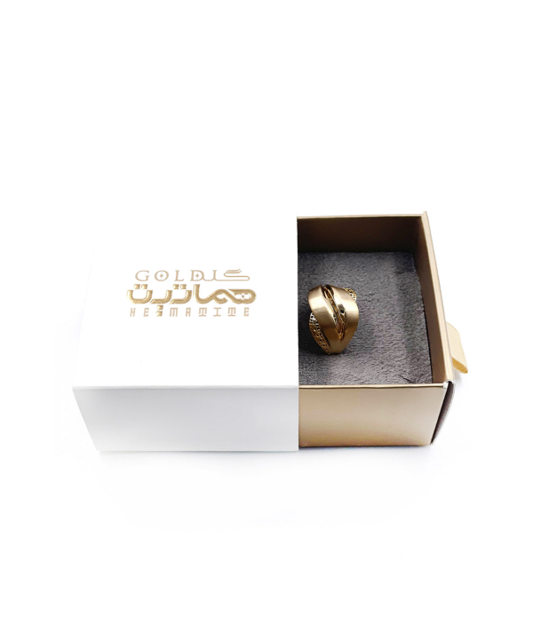 انگشتر آس مونا هماتیت گلد Hematite Gold کد 132550