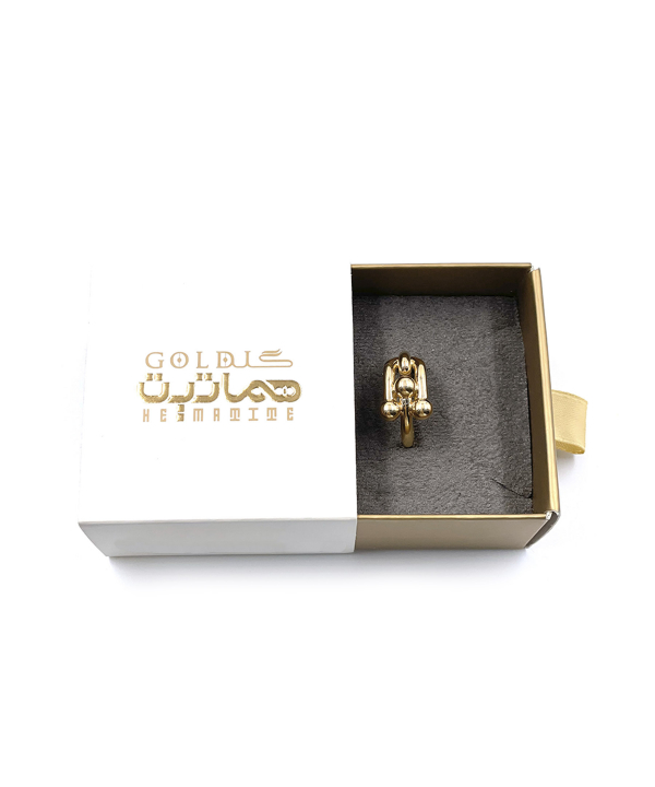 انگشتر تیفانی آسنا هماتیت گلد Hematite Gold کد 132543