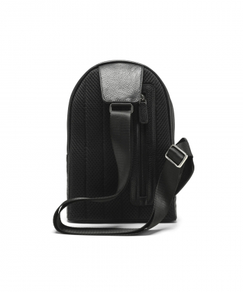 کیف دوشی چرم طبیعی زنانه اورز Orez مدل آمورا