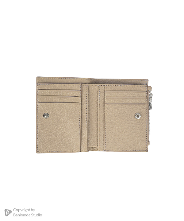 کیف پول چرم طبیعی زنانه چرم مشهد مدل D5571