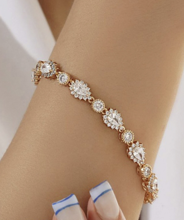 دستبند نگین دار زنانه ژوپینگ Xuping کد AAD-477