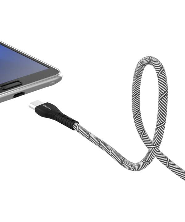 کابل تبدیل USB به microUSB سیبراتون مدل S233A طول 1.1 متر