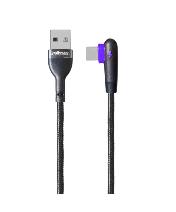کابل تبدیل USB به microUSB سیبراتون مدل S445A طول 1.1 متر