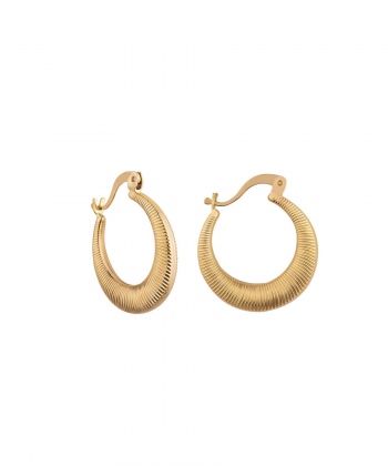 گوشواره حلقه نیمه هلال کیا گالری Kia Gallery کد EMOH105