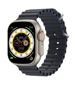 ساعت هوشمند Riversong مدل Motive 8 Ultra SW808 با بند اسپورت خاکستری روشن