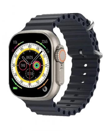 ساعت هوشمند Riversong مدل Motive 8 Ultra SW808 با بند اسپورت خاکستری روشن