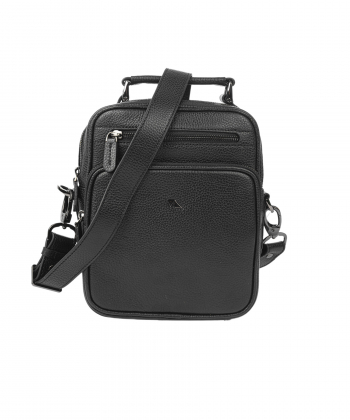 کیف دوشی چرم طبیعی مردانه چرم مشهد مدل X5037