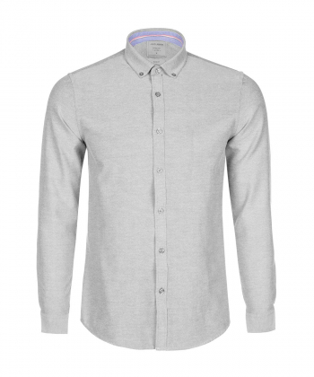 پیراهن آستین بلند ساده مردانه جوتی جینز Jootijeans