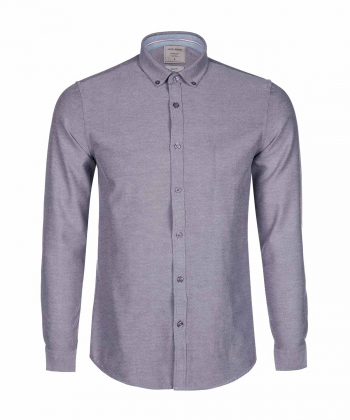 پیراهن آستین بلند ساده مردانه جوتی جینز Jootijeans