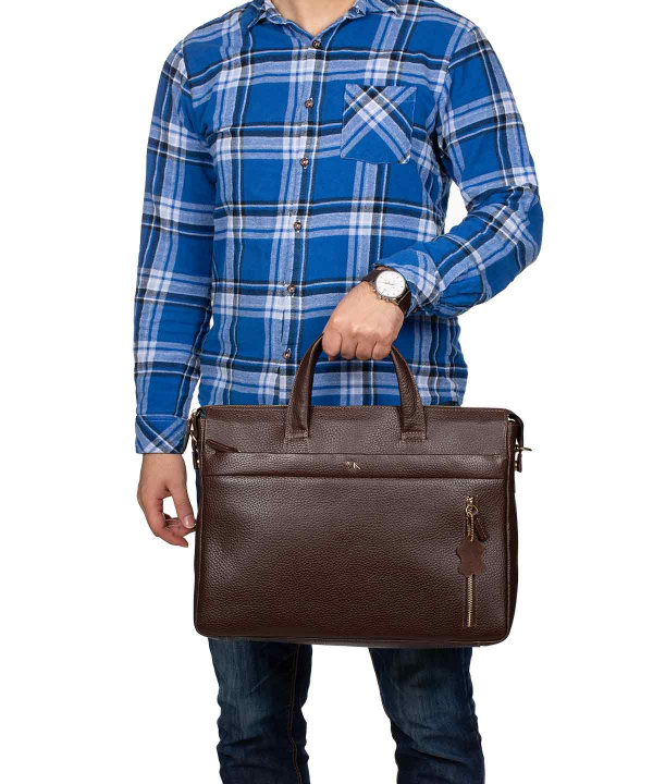 کیف اداری مردانه چرم مشهد Mashhad Leather مدل A5560-089