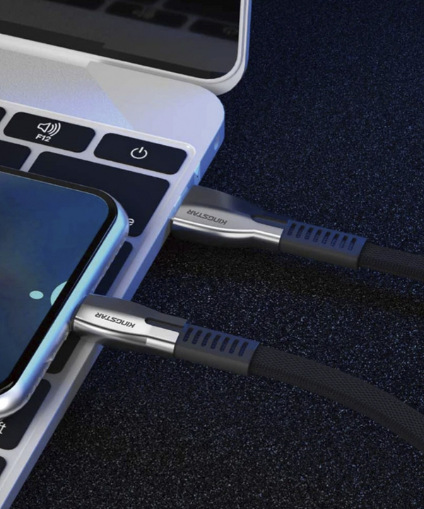 کابل تبدیل USB به USB-C کینگ استار مدل K345C طول 1 متر