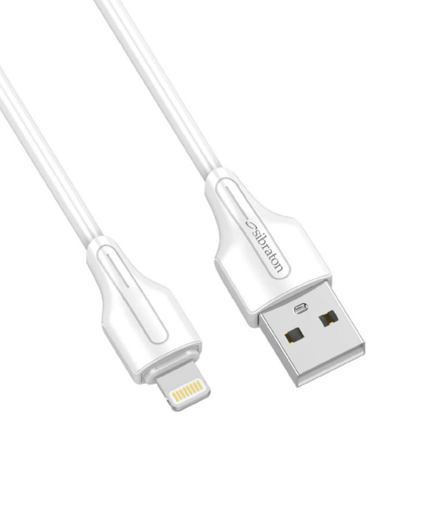 کابل تبدیل USB به لایتنینگ سیبراتون مدل S410i طول 1.1 متر