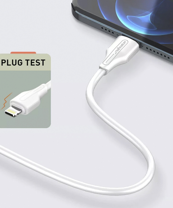 کابل تبدیل USB به لایتنینگ سیبراتون مدل S410i طول 1.1 متر