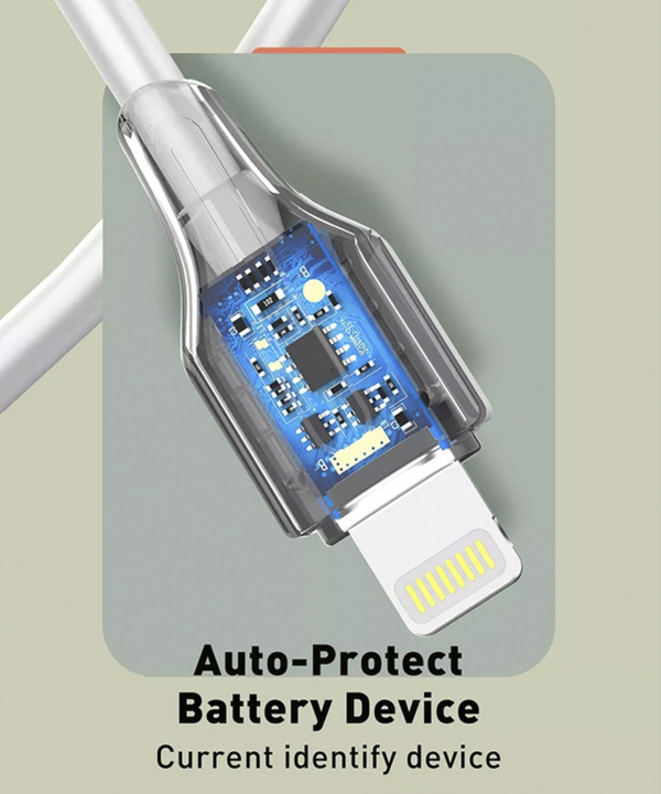 کابل تبدیل USB به لایتنینگ سیبراتون مدل S410i طول 1.1 متر