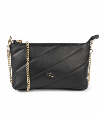 کیف دوشی زنانه چرم طبیعی چرم مشهد Mashad Leather مدل S0173