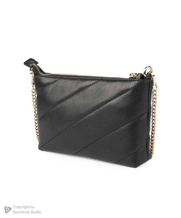 کیف دوشی زنانه چرم طبیعی چرم مشهد Mashad Leather مدل S0173