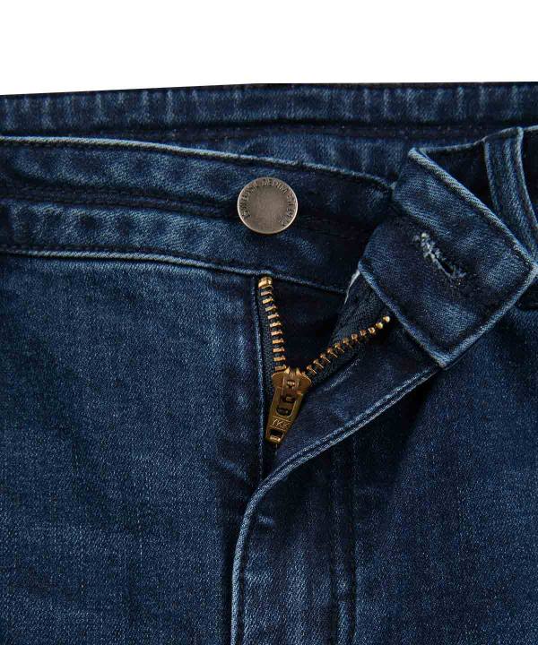 شلوار جین زنانه کشی طرح سنگشور جین وست Jeanswest