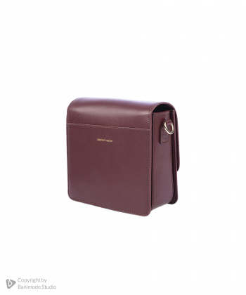 کیف دوشی چرم طبیعی زنانه چرم مشهد مدل S0162