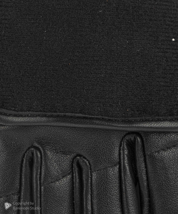دستکش زنانه چرم طبیعی چرم مشهد Mashad Leather مدل R0193