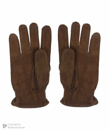 دستکش مردانه مردانه چرم طبیعی چرم مشهد Mashad Leather مدل R0544