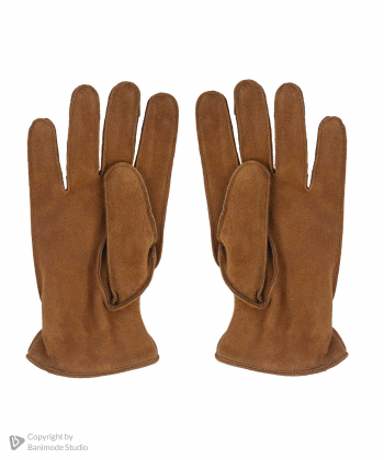 دستکش مردانه مردانه چرم طبیعی چرم مشهد Mashad Leather مدل R0544