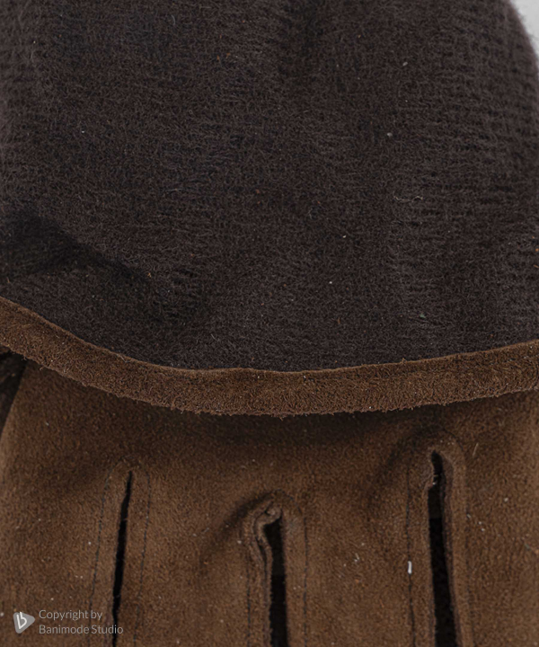 دستکش زنانه زنانه چرم طبیعی چرم مشهد Mashad Leather مدل R0192
