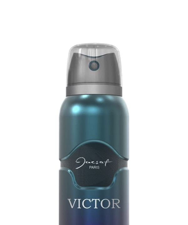 اسپری خوشبو کننده مردانه ژک ساف Jacsaf مدل Victor حجم 150 میلی لیتر