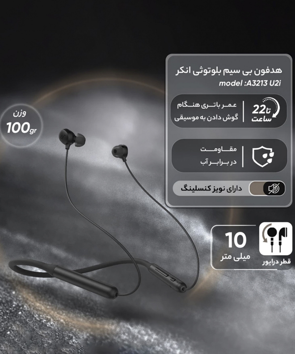 هندزفری بی سیم انکر مدل Anker SoundCore Life U2i A3213