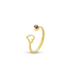 انگشتر قلب و سنگ کیا گالری Kia Gallery کد RM164