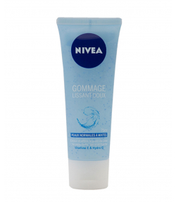 ژل اسکراب ملایم صورت نیوآ Nivea مدل Gommage حجم 75 میلی لیتر