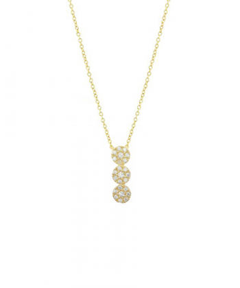 گردنبند گل میوگلد Mio Gold کد NC1620