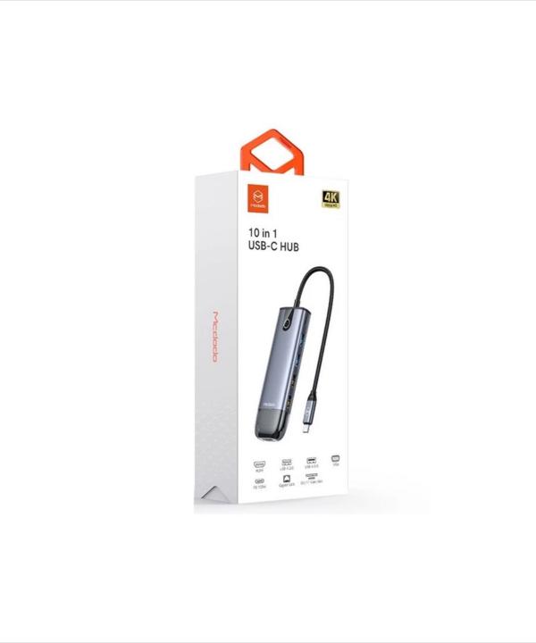 هاب 10 پورت USB-C مک دودو مدل HU-7420