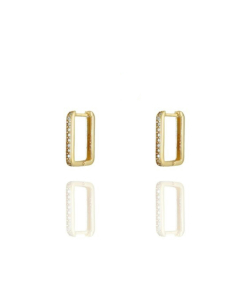 گوشواره مستطیل میوگلد Mio Gold کد E1407