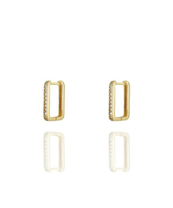 گوشواره مستطیل میوگلد Mio Gold کد E1407