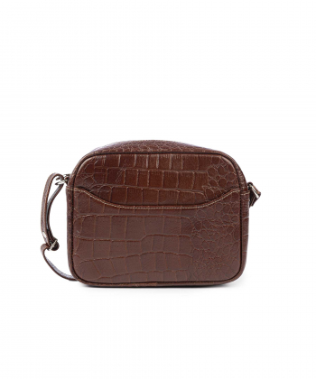 کیف دوشی چرم طبیعی زنانه بیسراک مدل Sarv