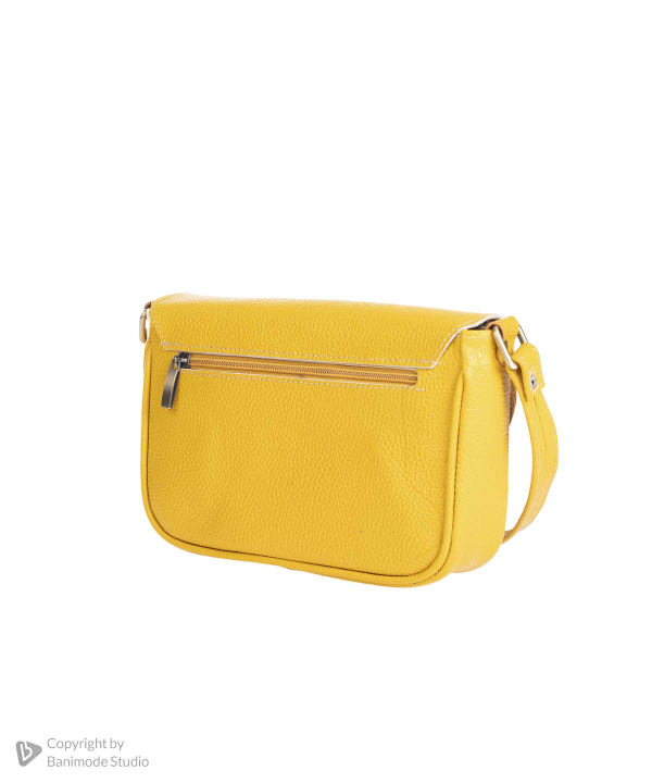 کیف دوشی زنانه چرم طبیعی بیسراک Bisrak مدل NL-CrossbodyW-101F