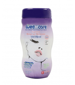 دستمال مرطوب پاک کننده آرایش وی کر Wee Care مدل Express بسته 70 عددی