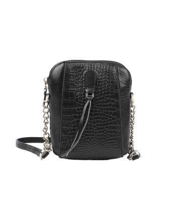 کیف دوشی زنانه چرم طبیعی بیسراک Bisrak مدل NL-Crossbody-Armita-R