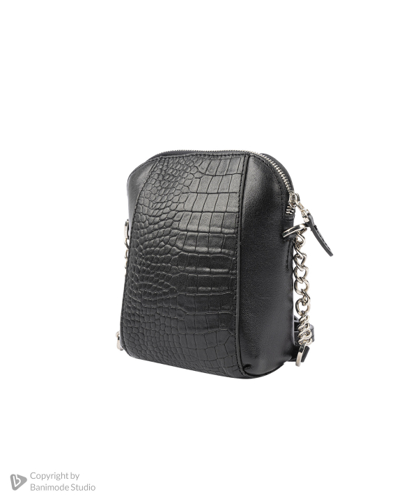 کیف دوشی زنانه چرم طبیعی بیسراک Bisrak مدل NL-Crossbody-Armita-R