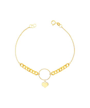 دستبند قلب میوگلد Mio Gold کد BR719
