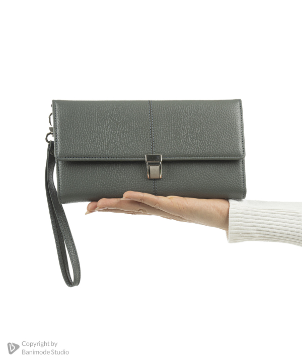 کیف دستی چرم طبیعی بیسراک Bisrak مدل NL-HandWallet-103F