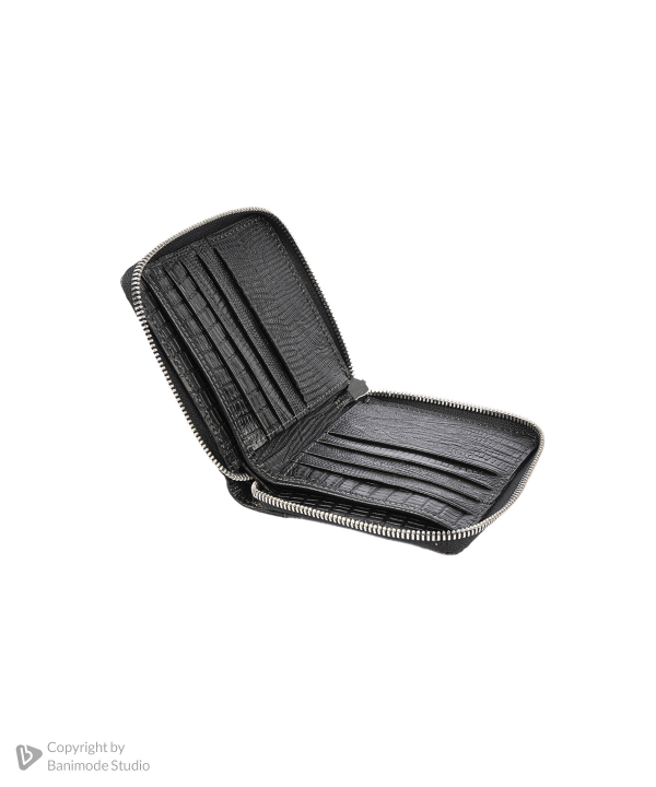 کیف پول چرم طبیعی بیسراک Bisrak مدل NL-HandWallet-Ila-L