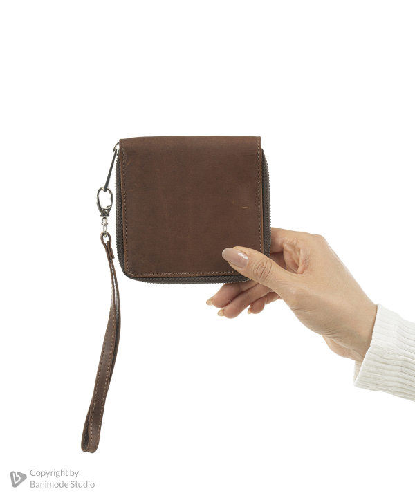 کیف پول چرم طبیعی بیسراک Bisrak مدل NL-HandWallet-Ila-CH