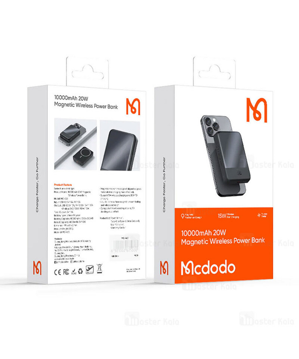 پاوربانک بی‌سیم 10000mAh مک دودو مدل MC-4261